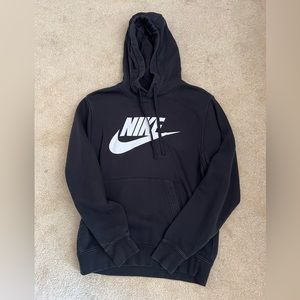 Nike Unisex Size Small Black Hoodie